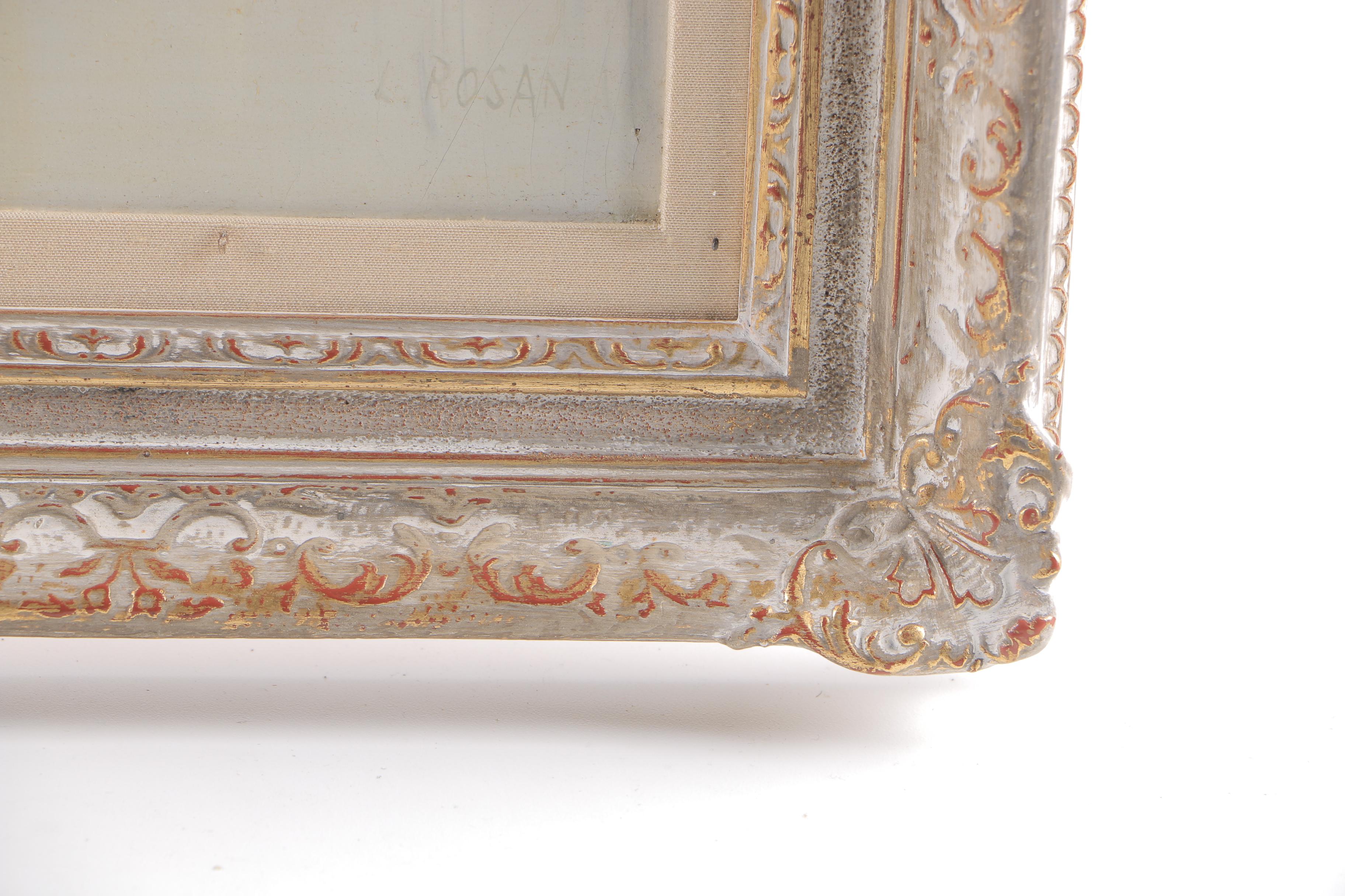 Louis Rosan Oil Painting on Canvas "Dovelan en Bretagne"