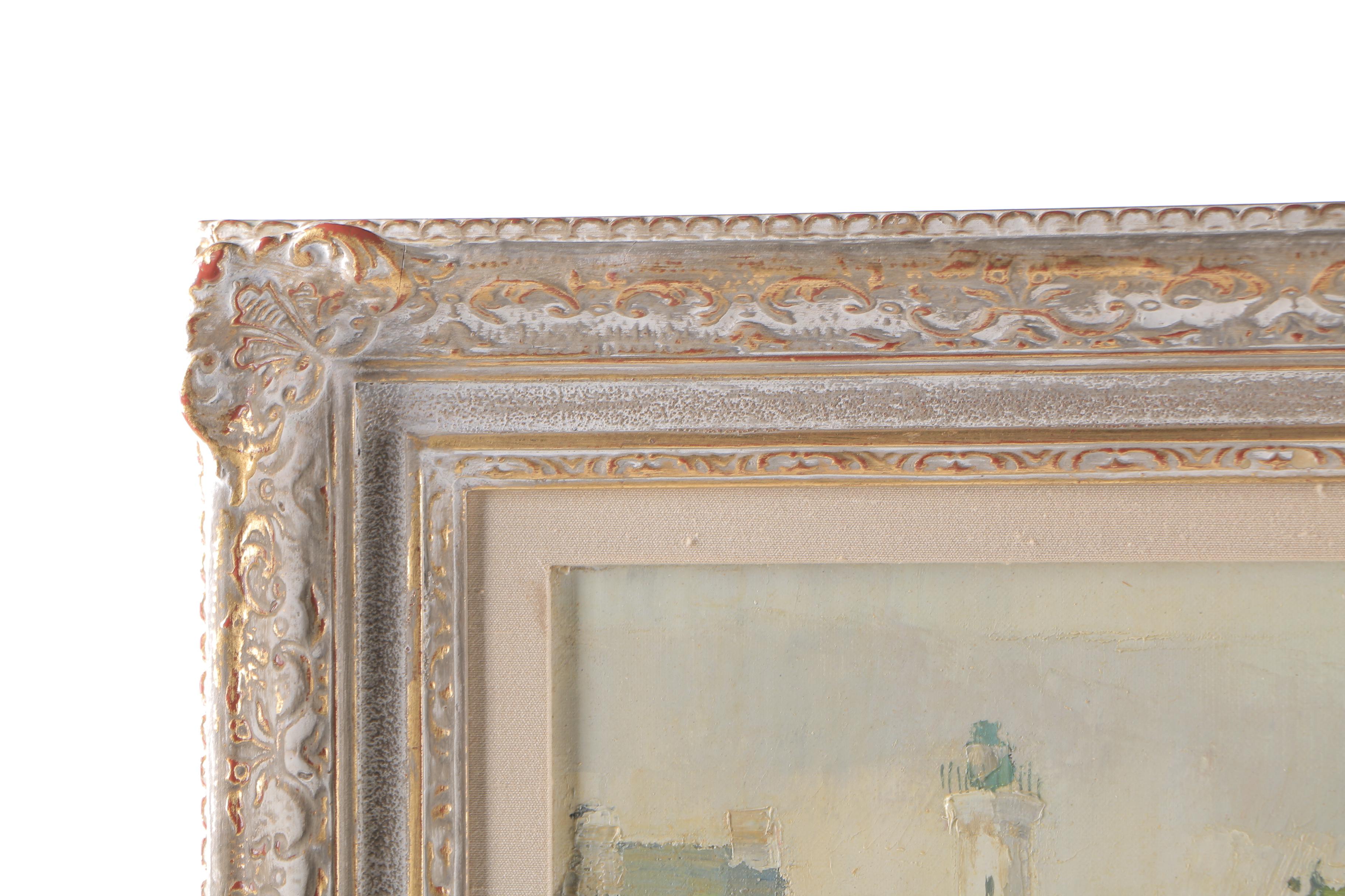 Louis Rosan Oil Painting on Canvas "Dovelan en Bretagne"