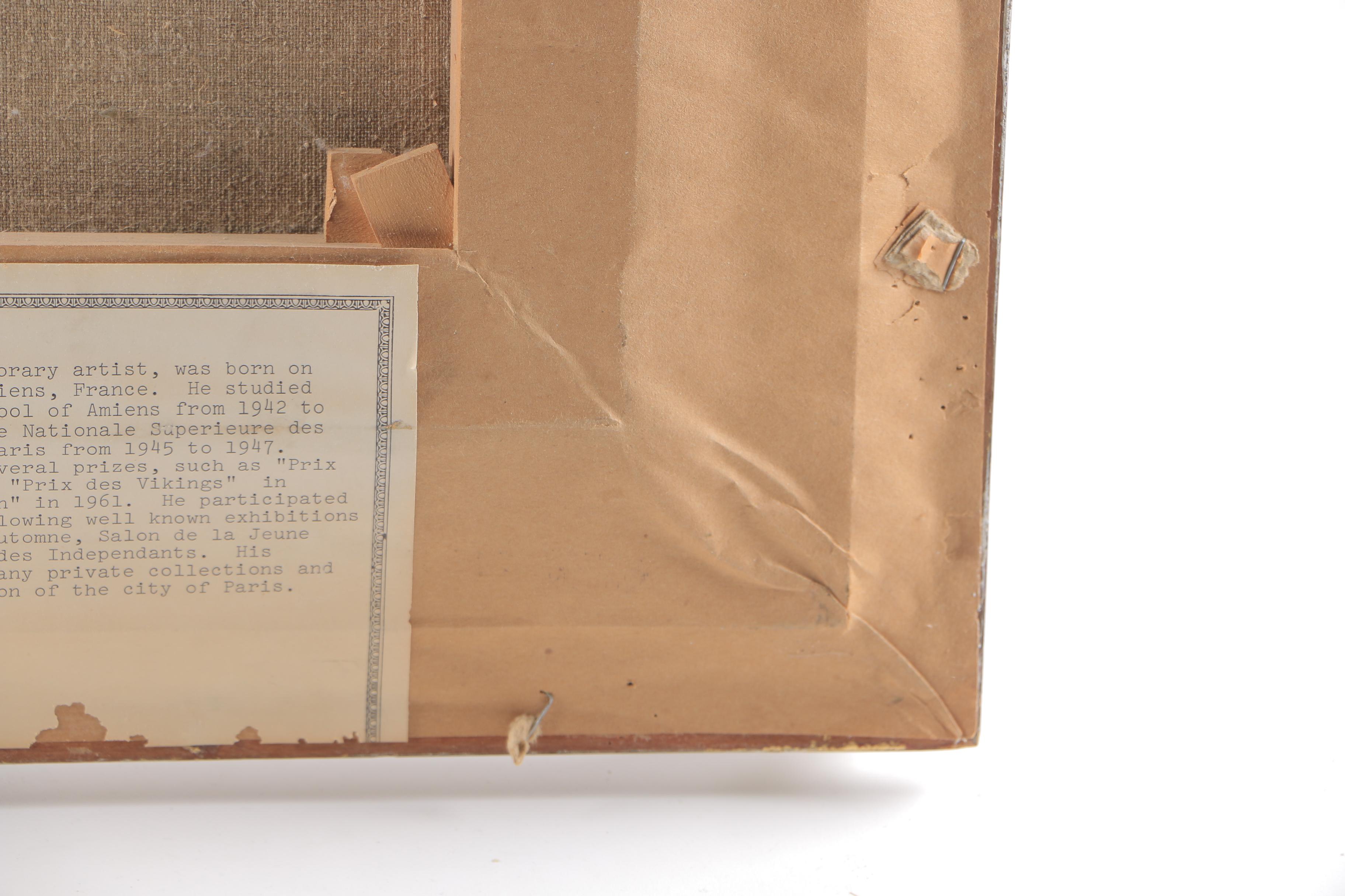 Louis Rosan Oil Painting on Canvas "Dovelan en Bretagne"