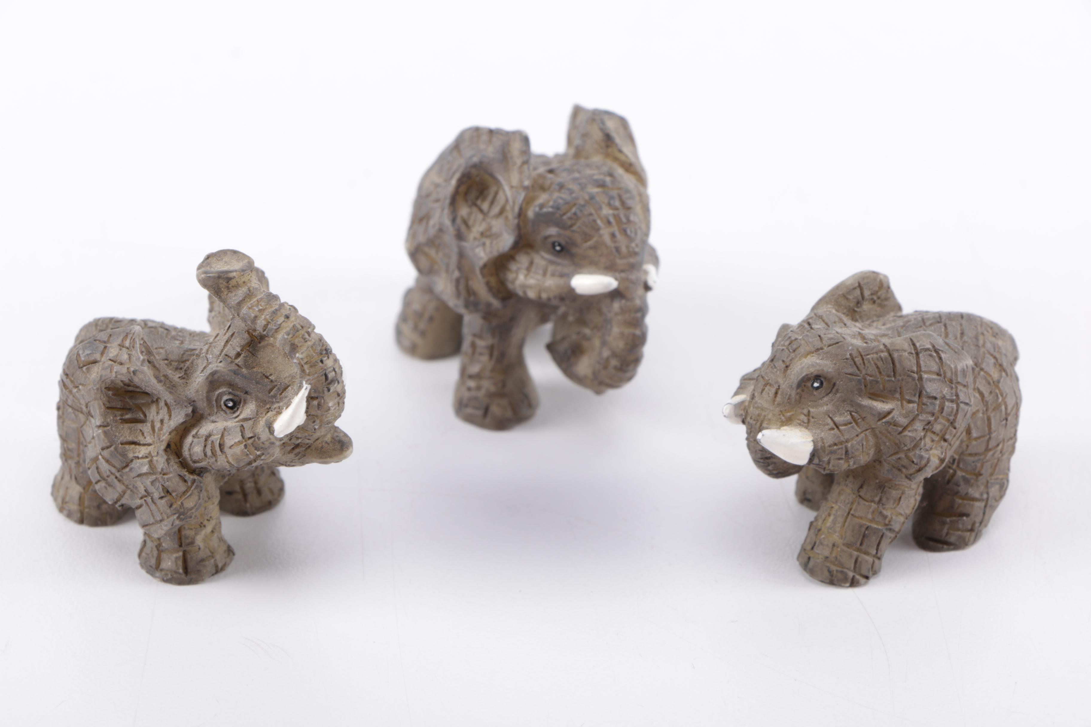 Elephant Figurine Collection