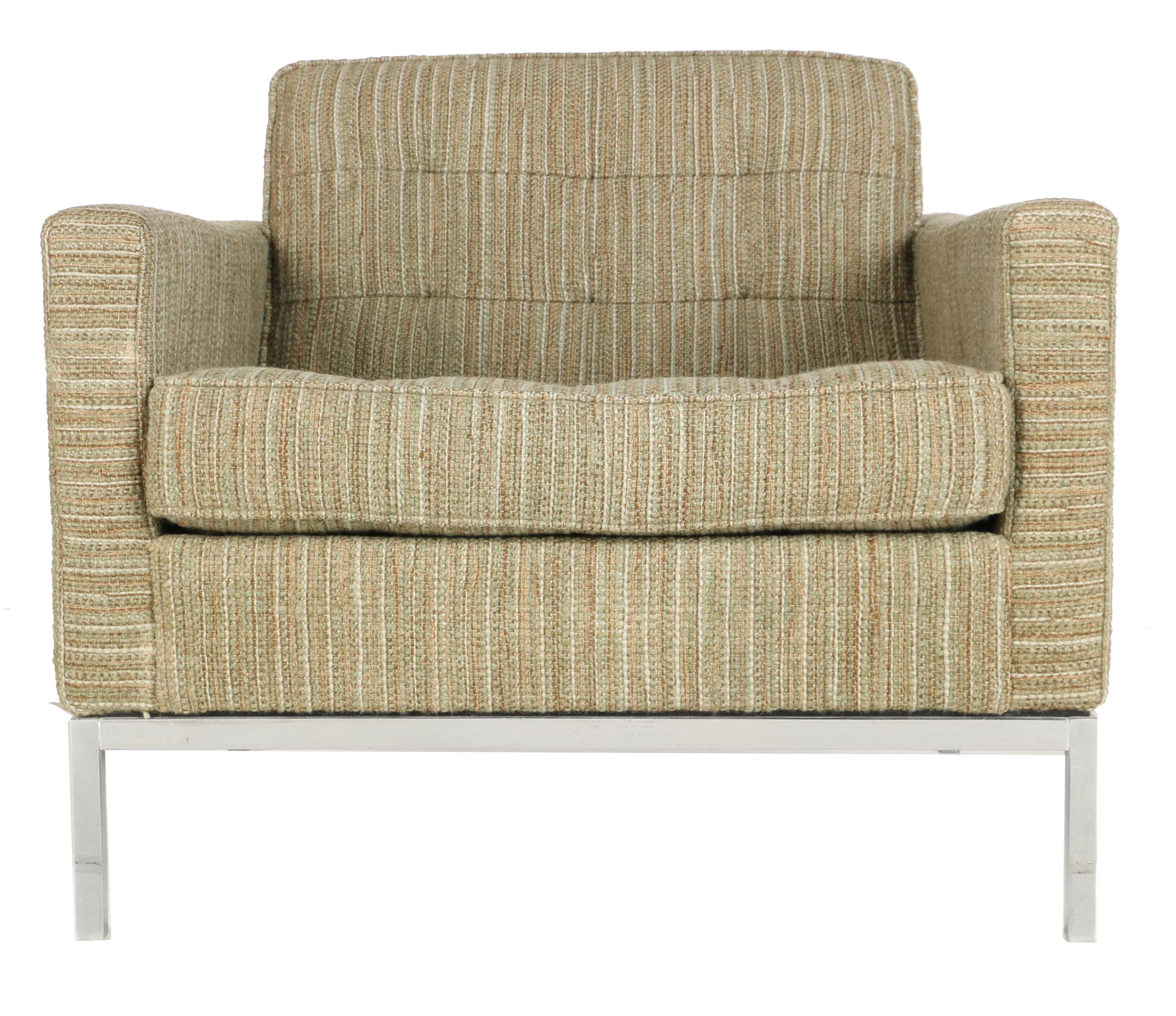 Vintage Modernist "1205" Lounge Chair by Florence Knoll for Knoll International With Provenance