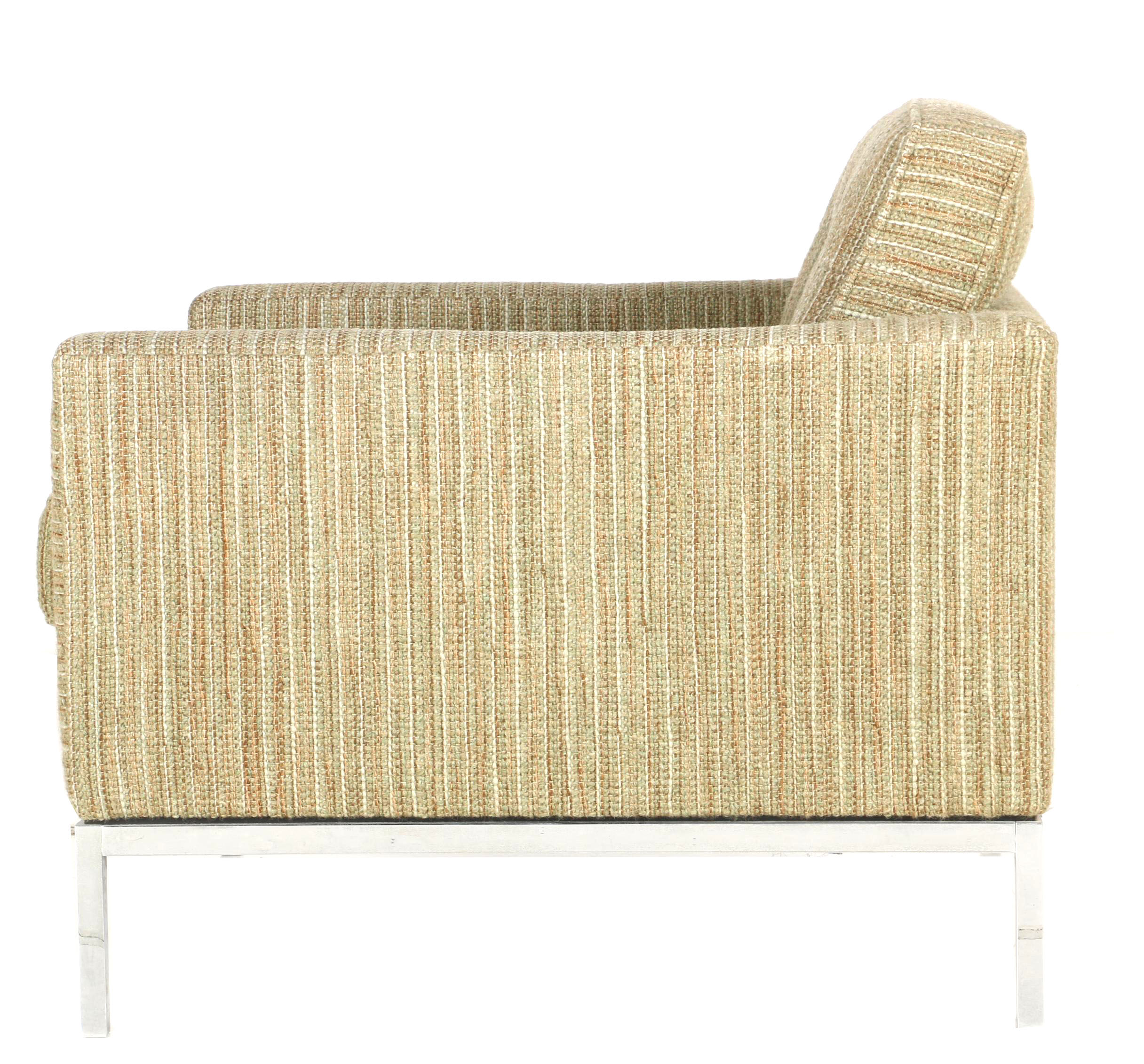 Vintage Modernist "1205" Lounge Chair by Florence Knoll for Knoll International With Provenance