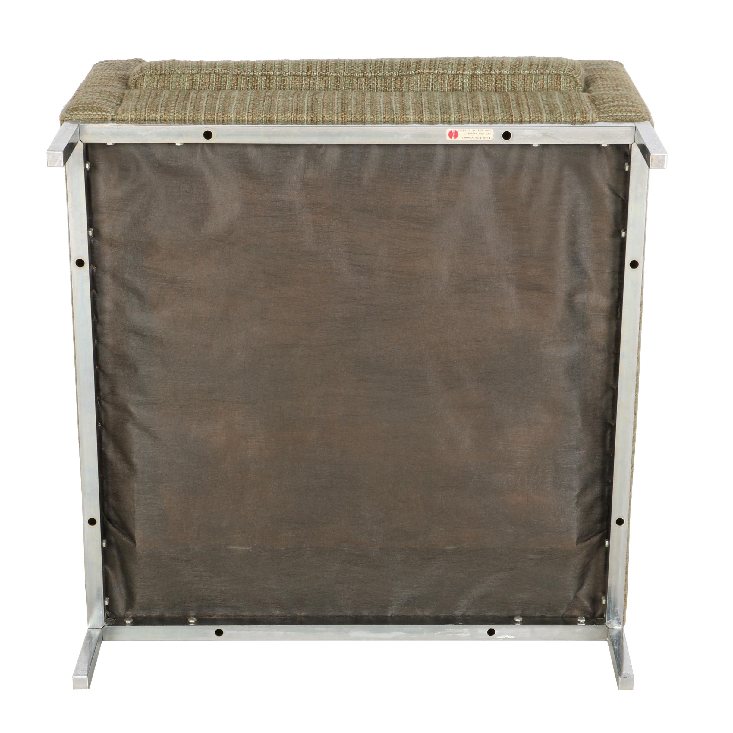 Vintage Modernist "1205" Lounge Chair by Florence Knoll for Knoll International With Provenance