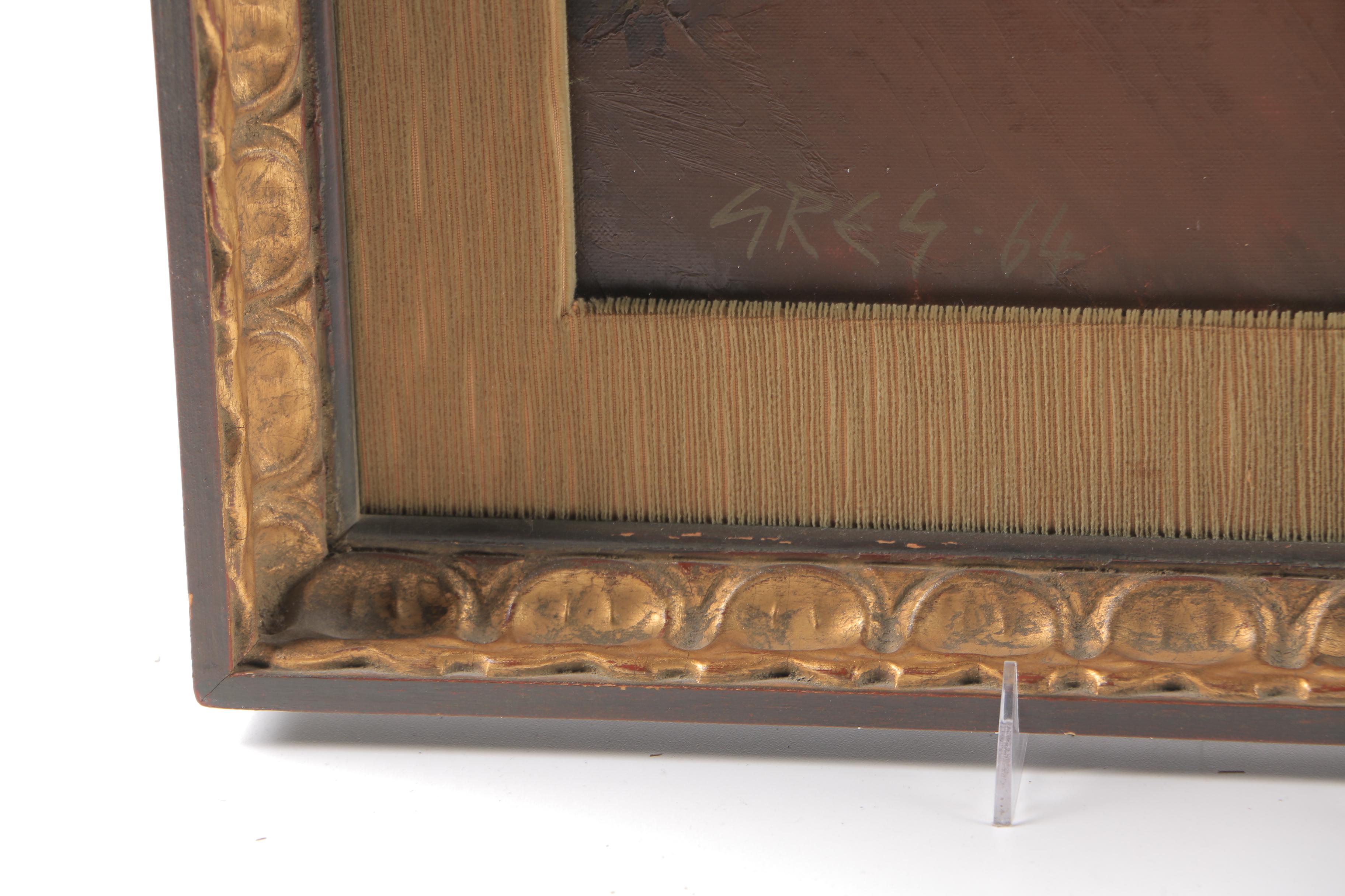 1964 Greg Oil on Canvas European Landscape