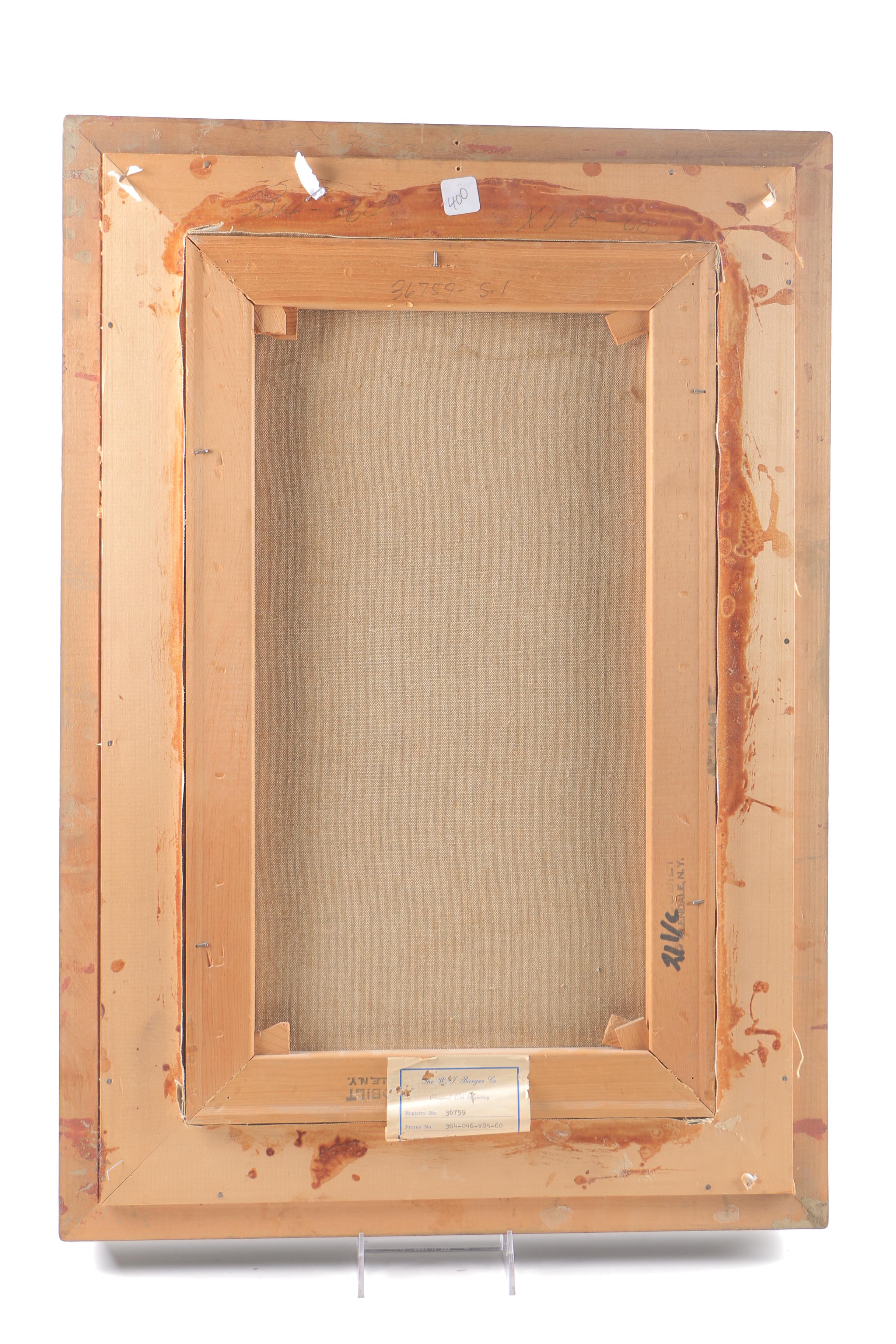 1964 Greg Oil on Canvas European Landscape