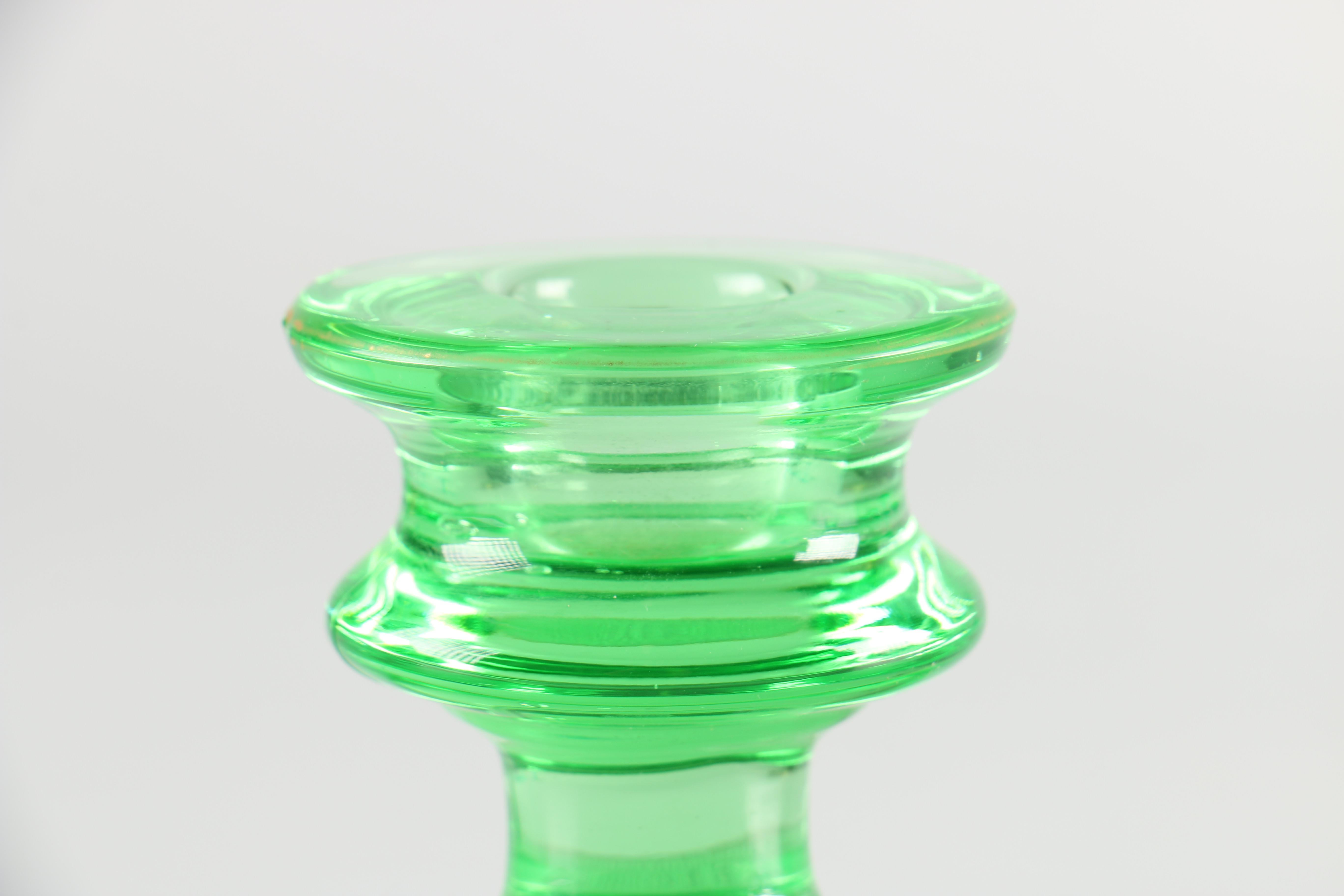 Green Glass Decor and Housewares