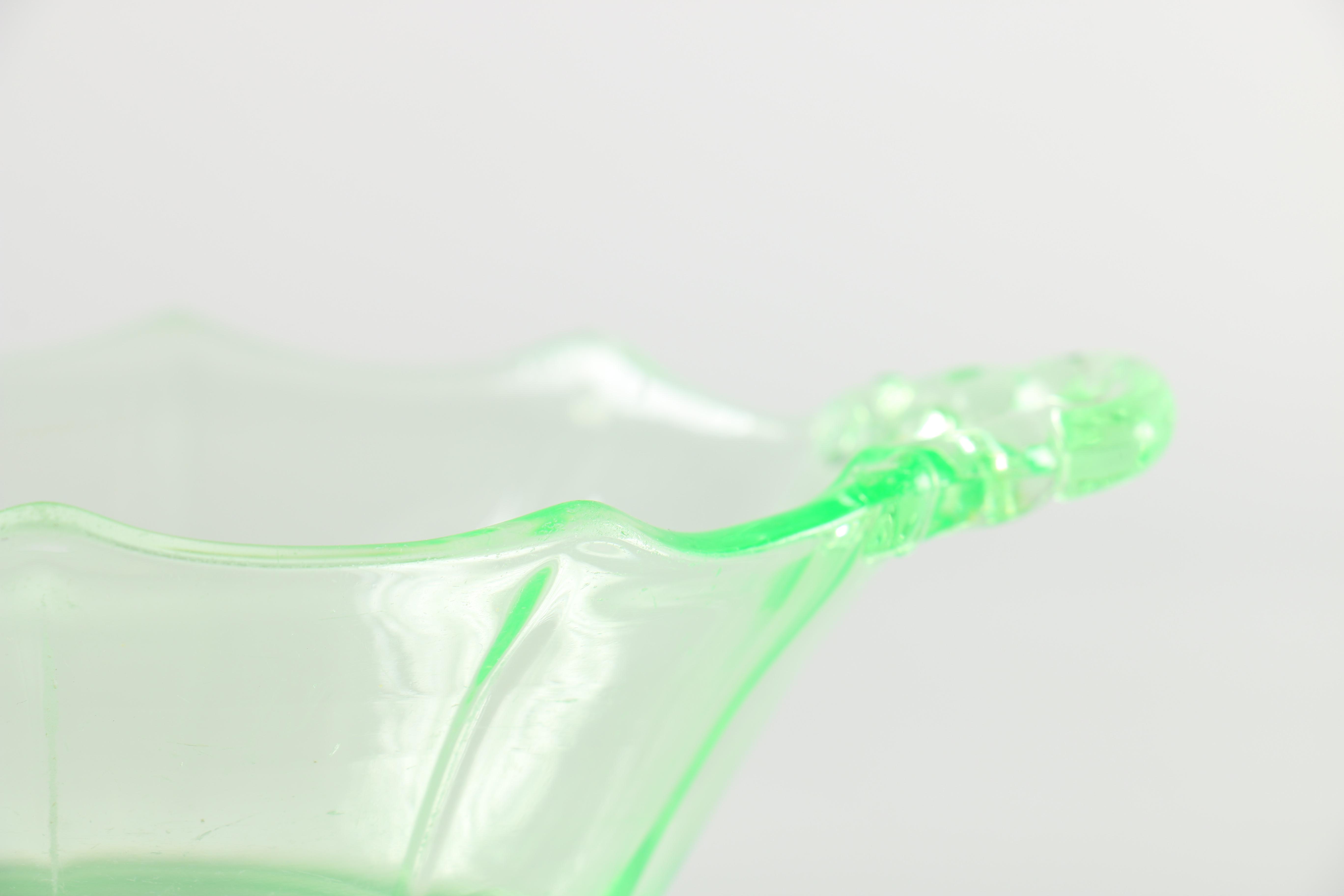 Green Glass Decor and Housewares