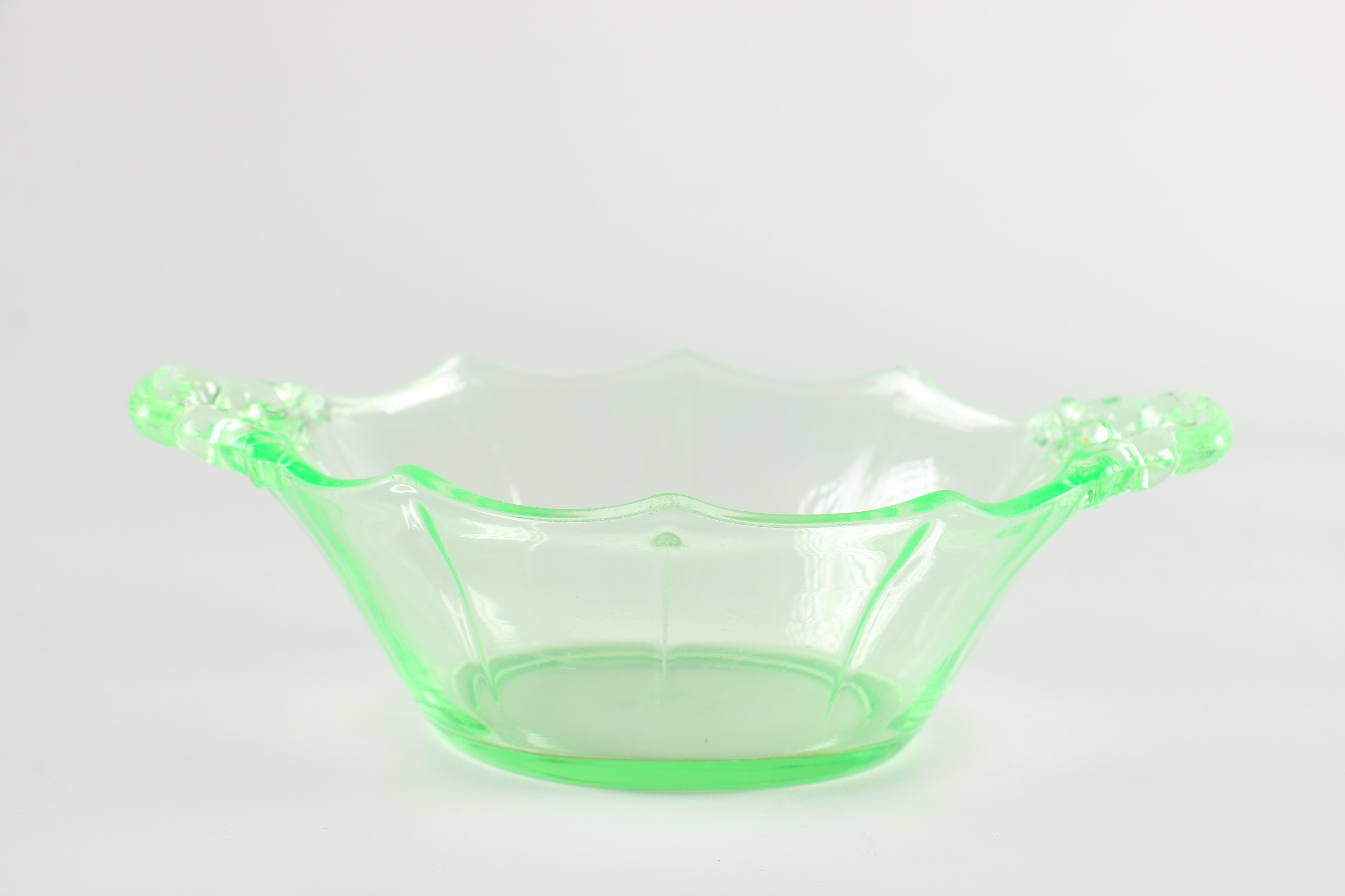 Green Glass Decor and Housewares