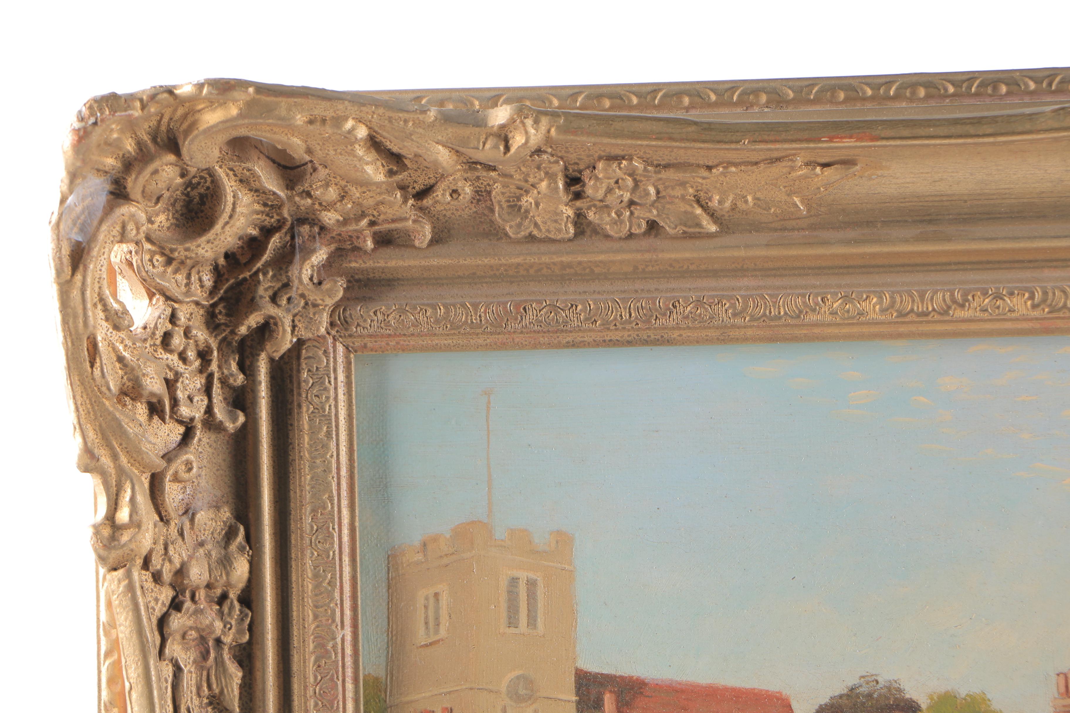 1888 William Alfred Elleby Oil on Canvas "On the Bank"