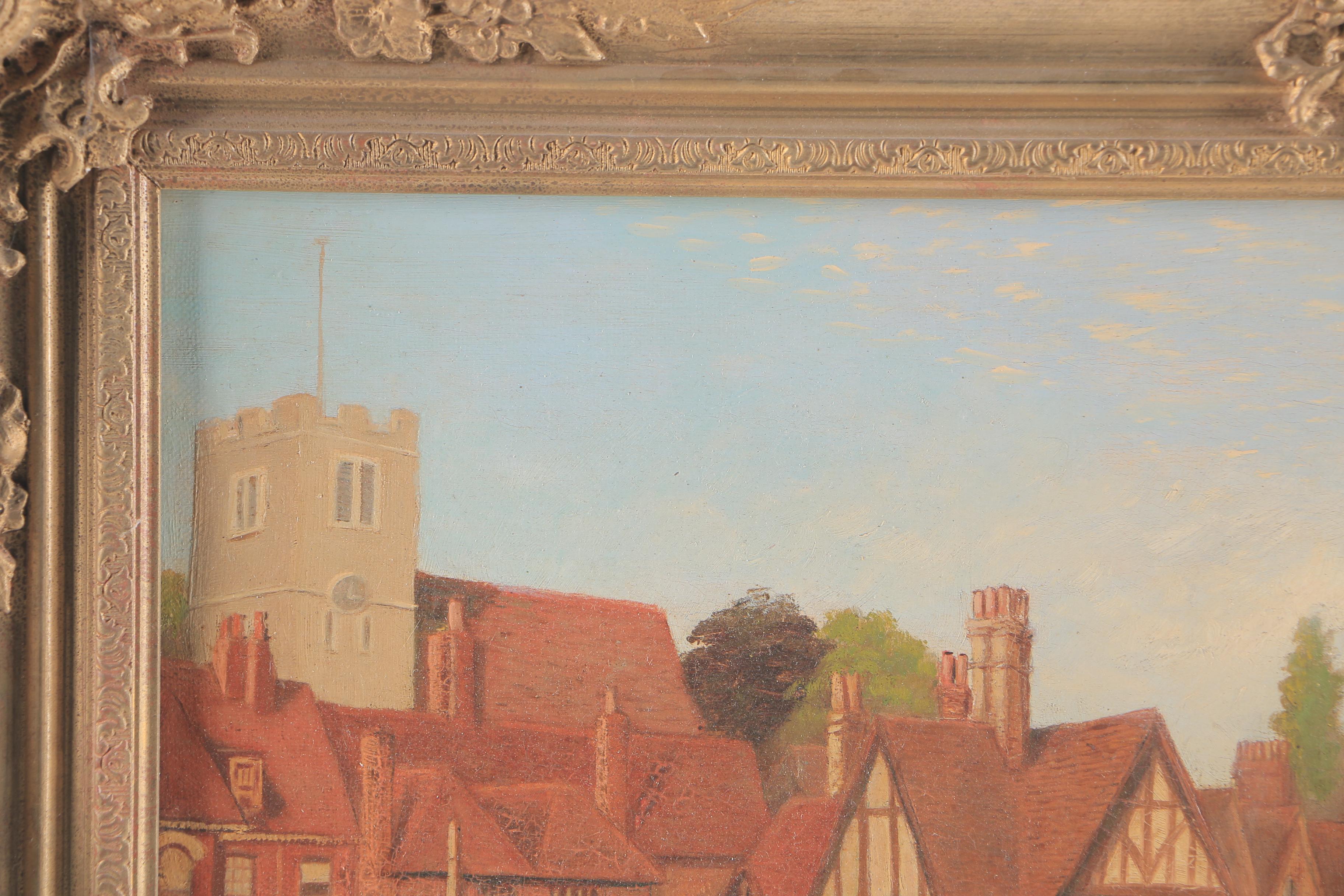 1888 William Alfred Elleby Oil on Canvas "On the Bank"