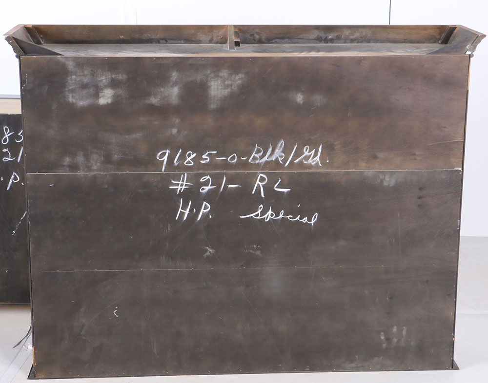 Hand-Painted Chinoiserie China Cabinet