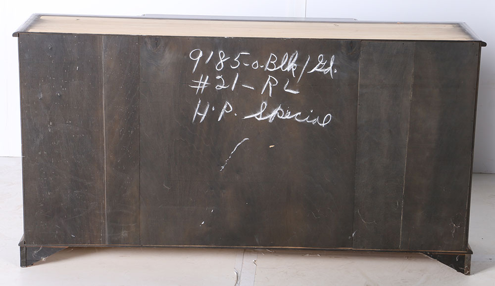 Hand-Painted Chinoiserie China Cabinet