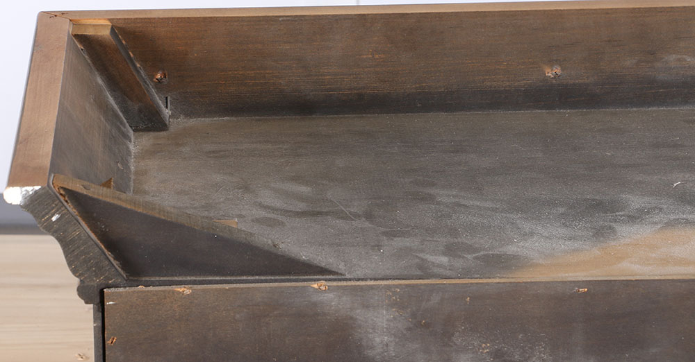 Hand-Painted Chinoiserie China Cabinet