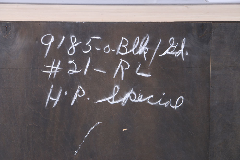 Hand-Painted Chinoiserie China Cabinet