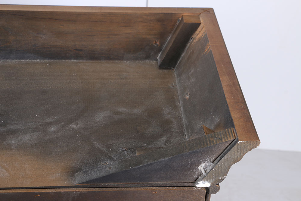 Hand-Painted Chinoiserie China Cabinet