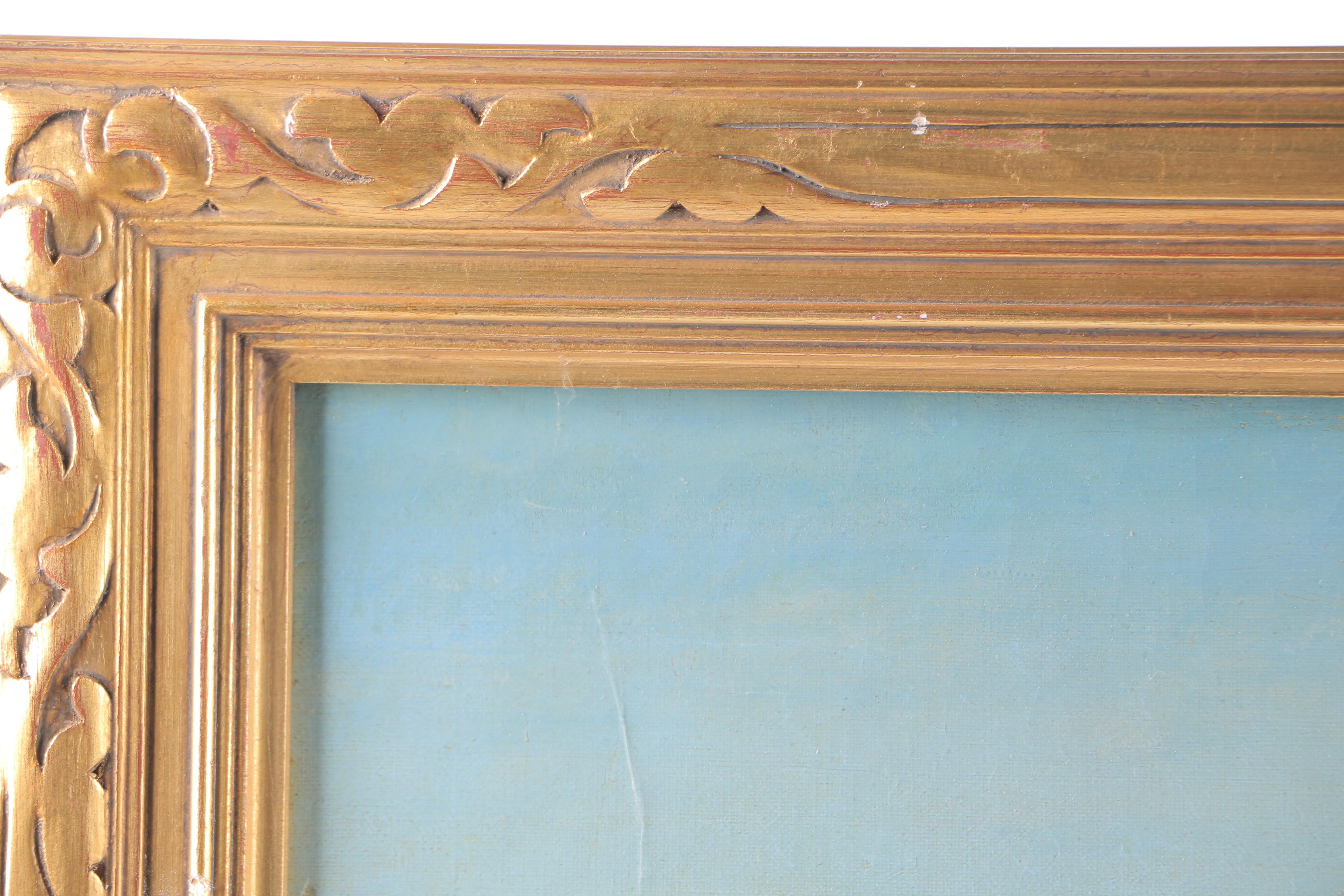 Oil Painting on Canvas "Eel Traps"