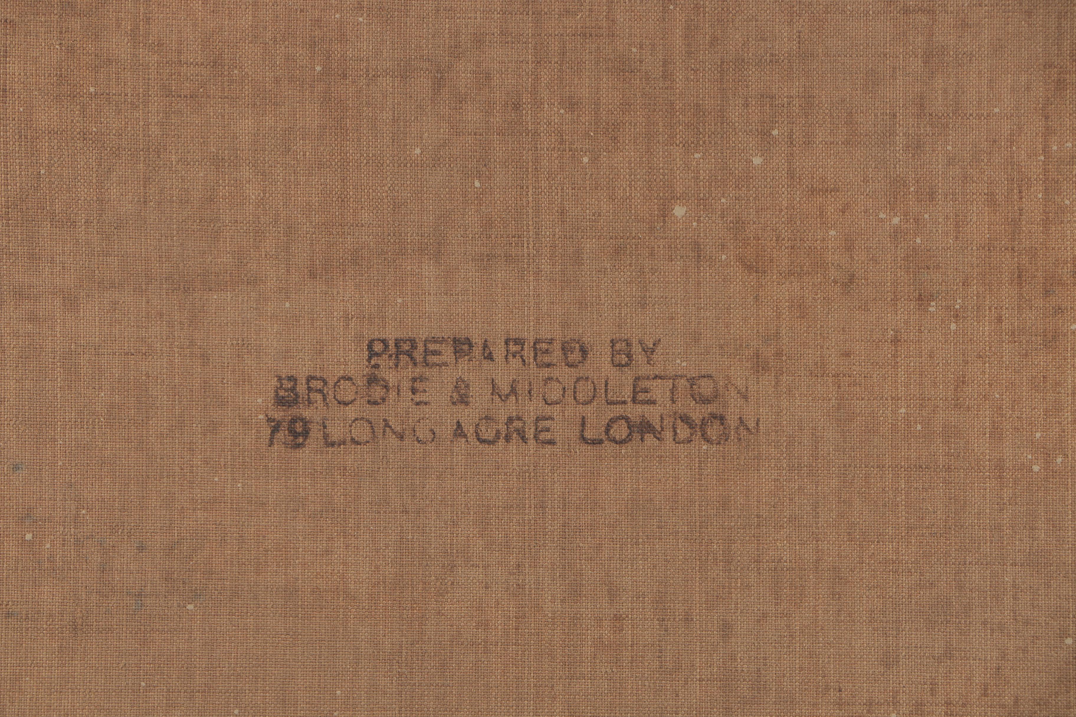 Oil Painting on Canvas "Eel Traps"