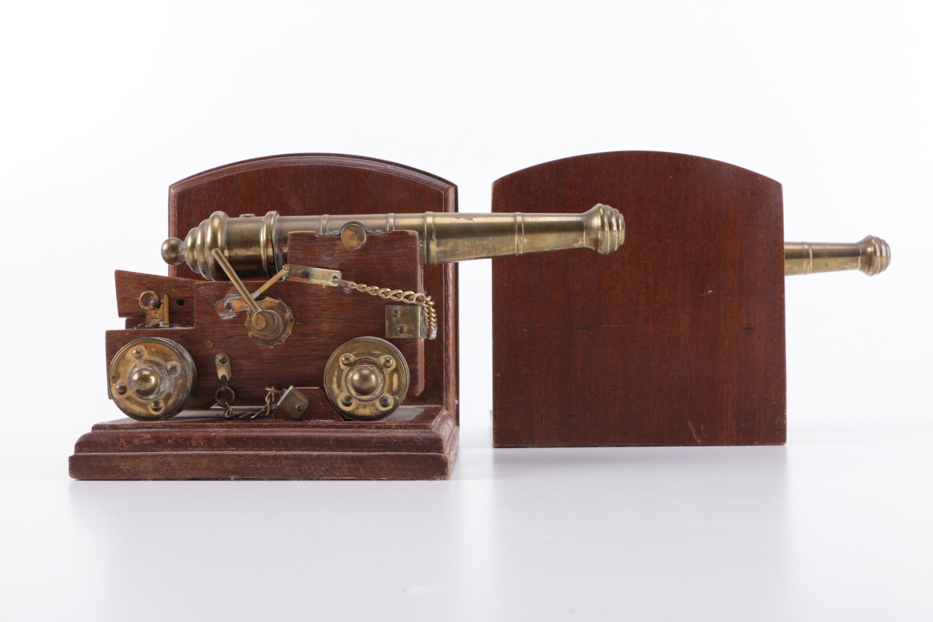 USS Constitution Cannon Bookends
