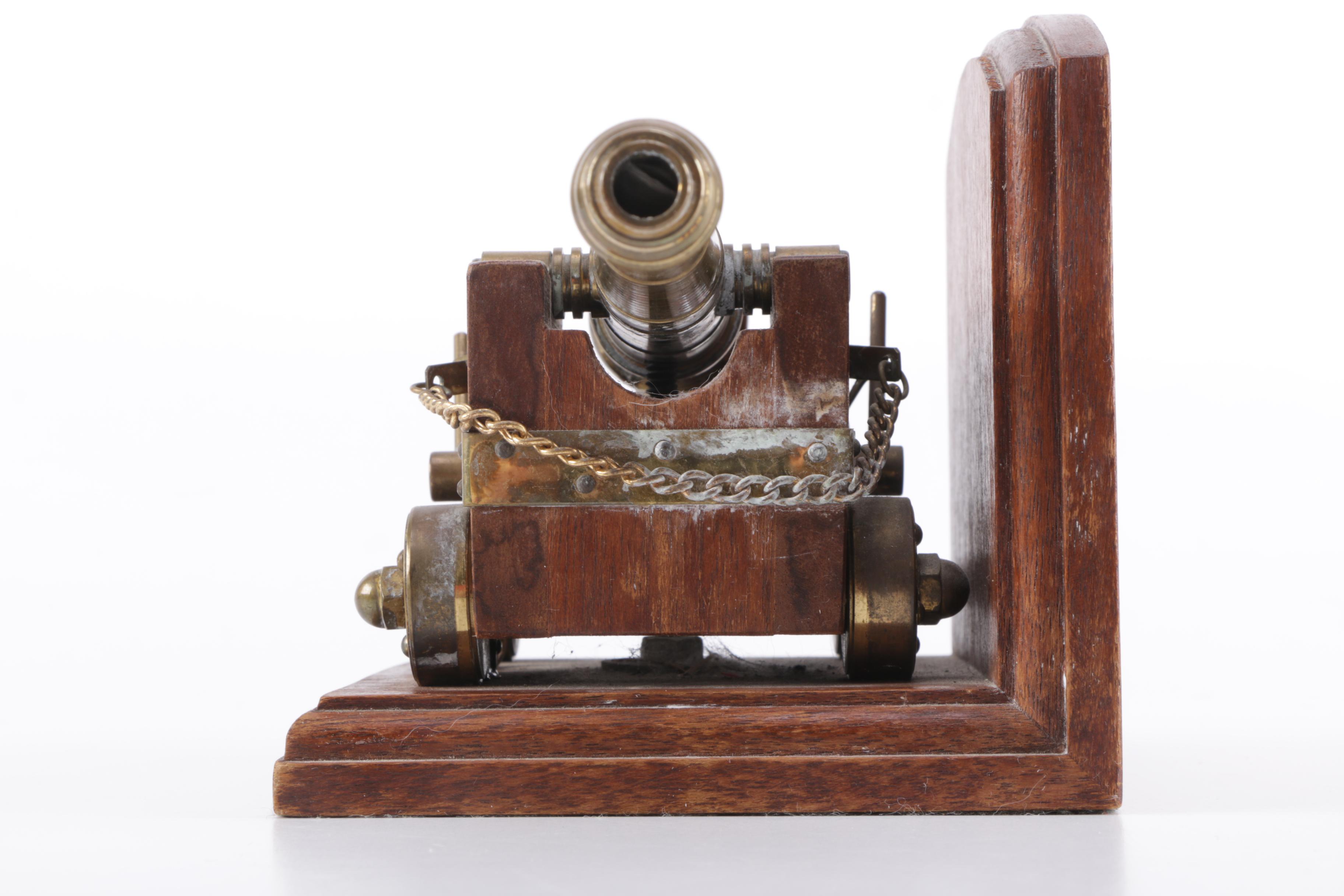 USS Constitution Cannon Bookends