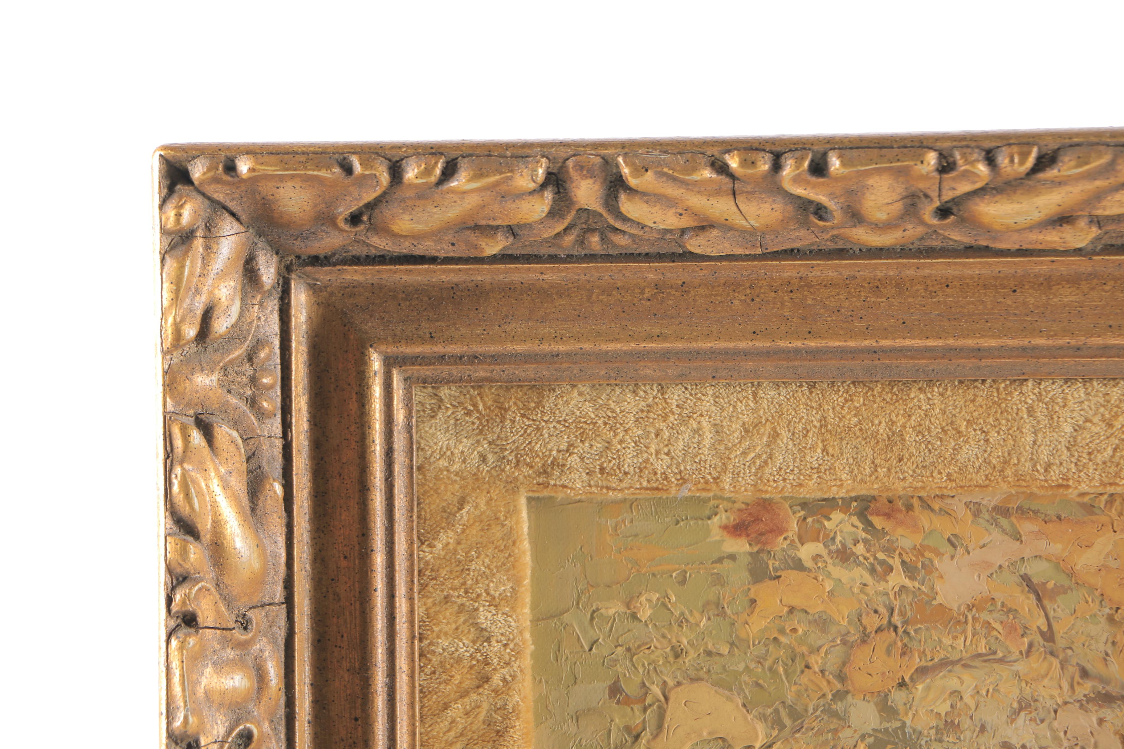 Peter Schofield Oil Painting on Canvas "Girl"