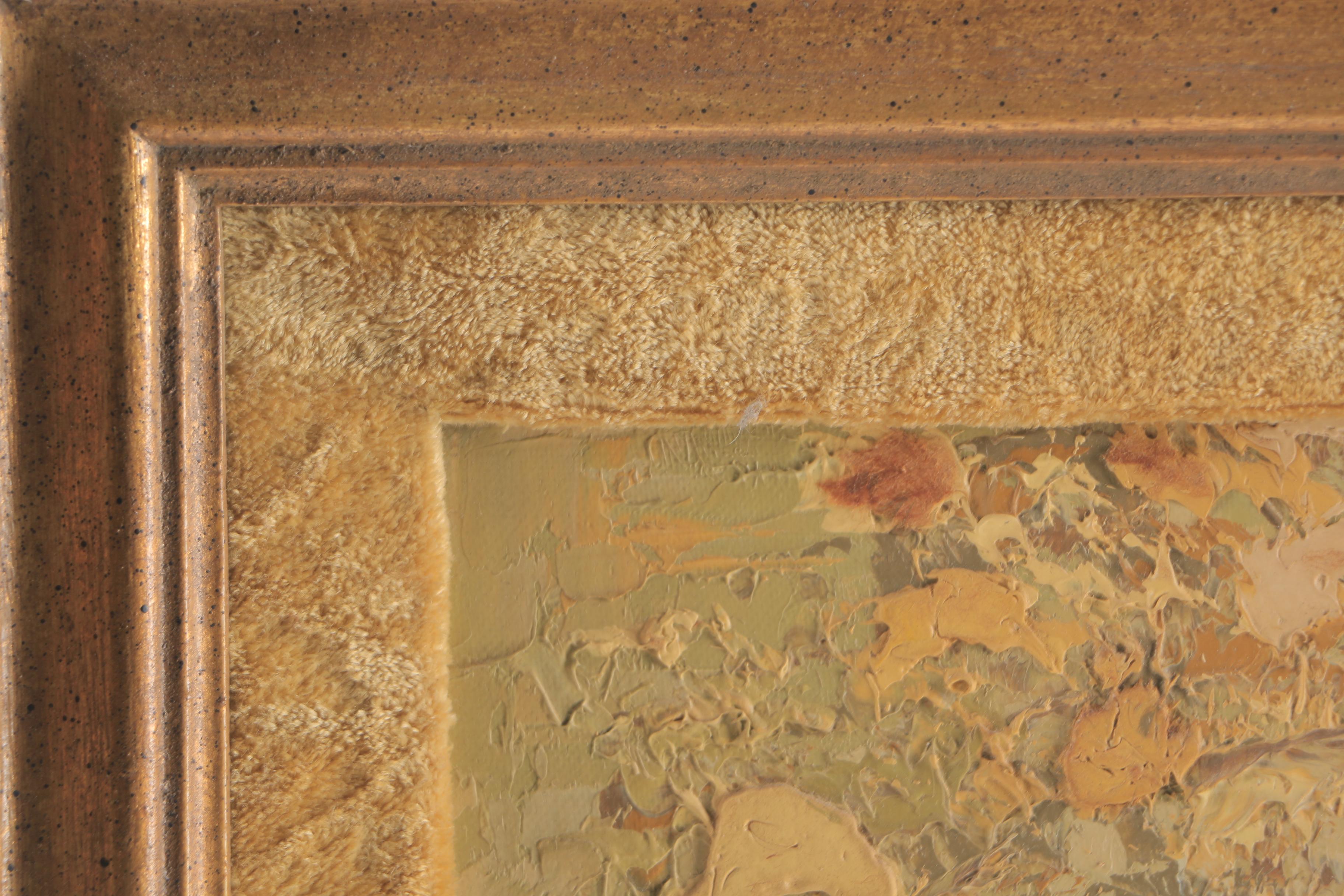 Peter Schofield Oil Painting on Canvas "Girl"