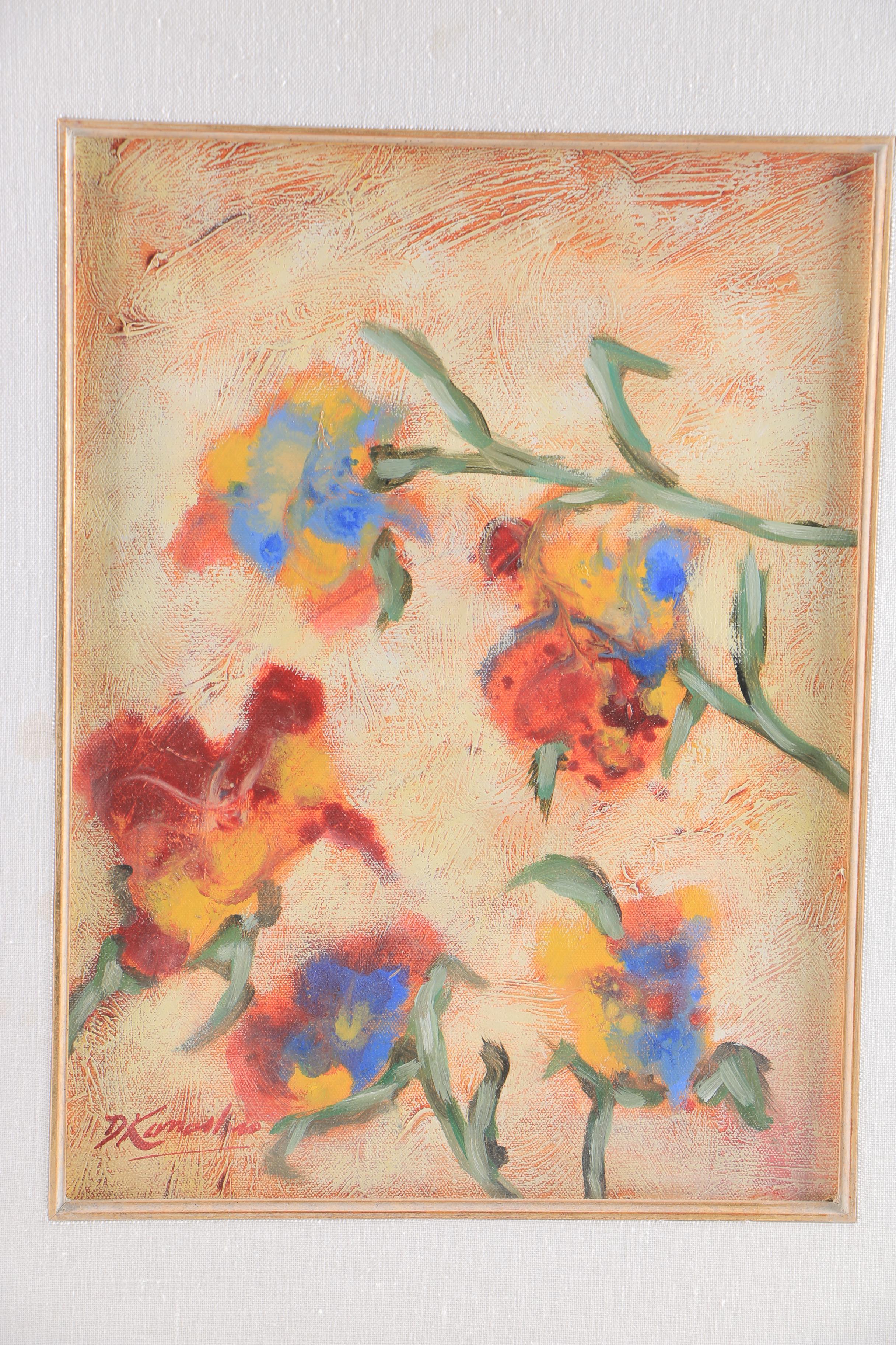 Katty Kanashiro Oil on Canvas "Contemporary"