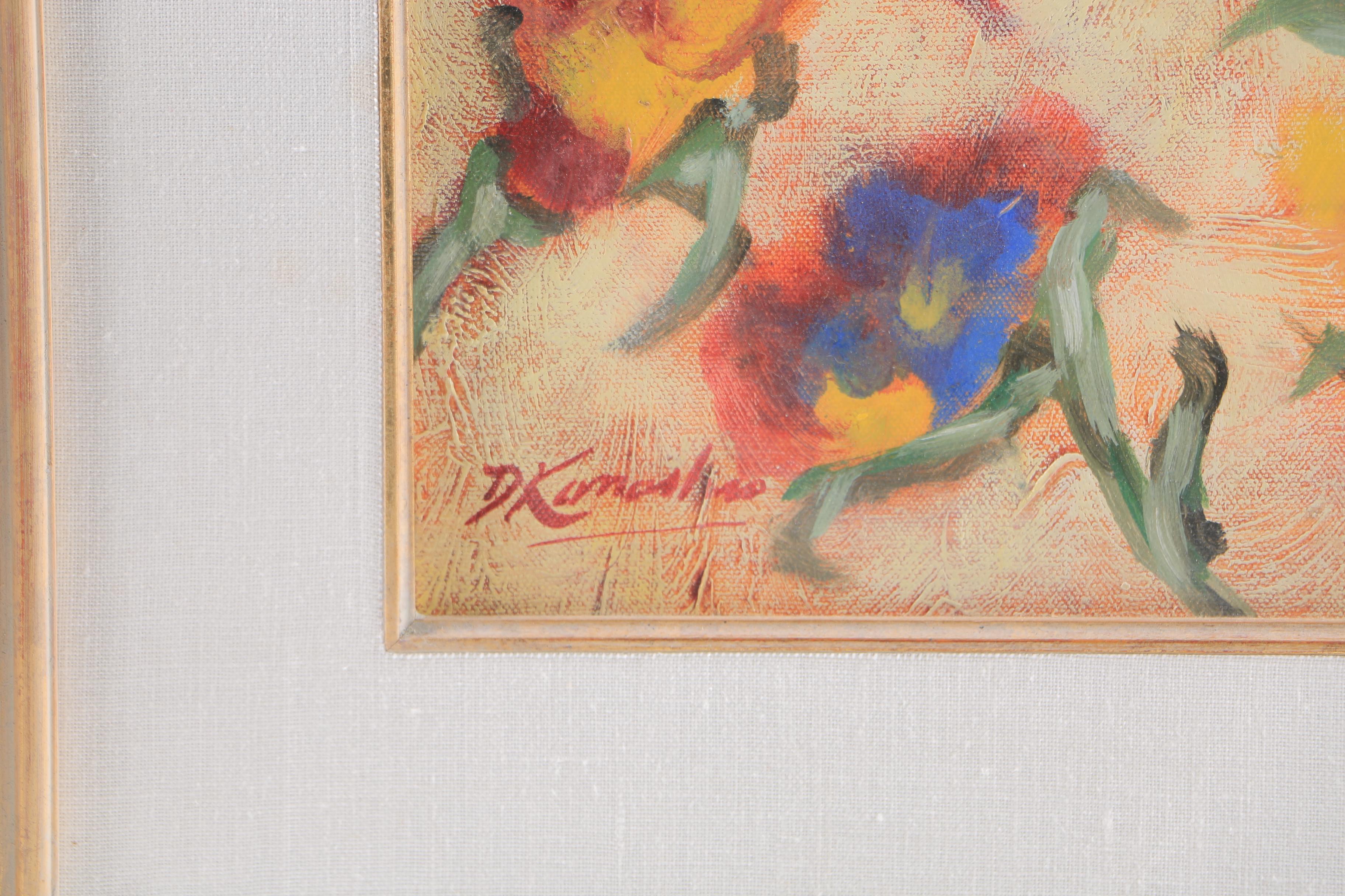 Katty Kanashiro Oil on Canvas "Contemporary"