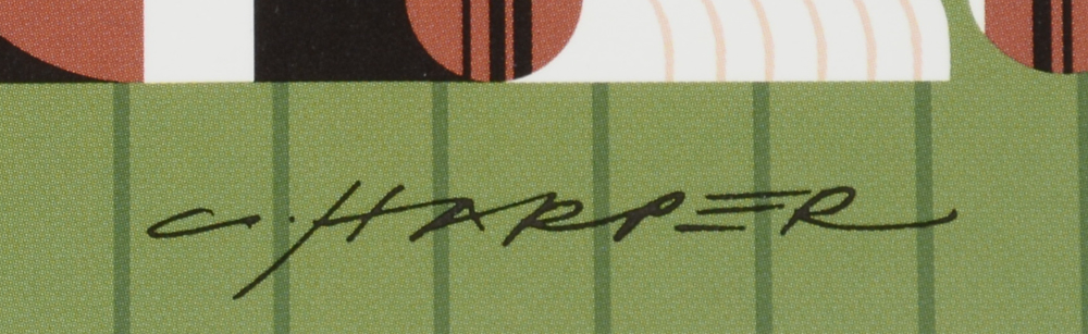 Charley Harper Offset Lithograph "Friends of Our Families"