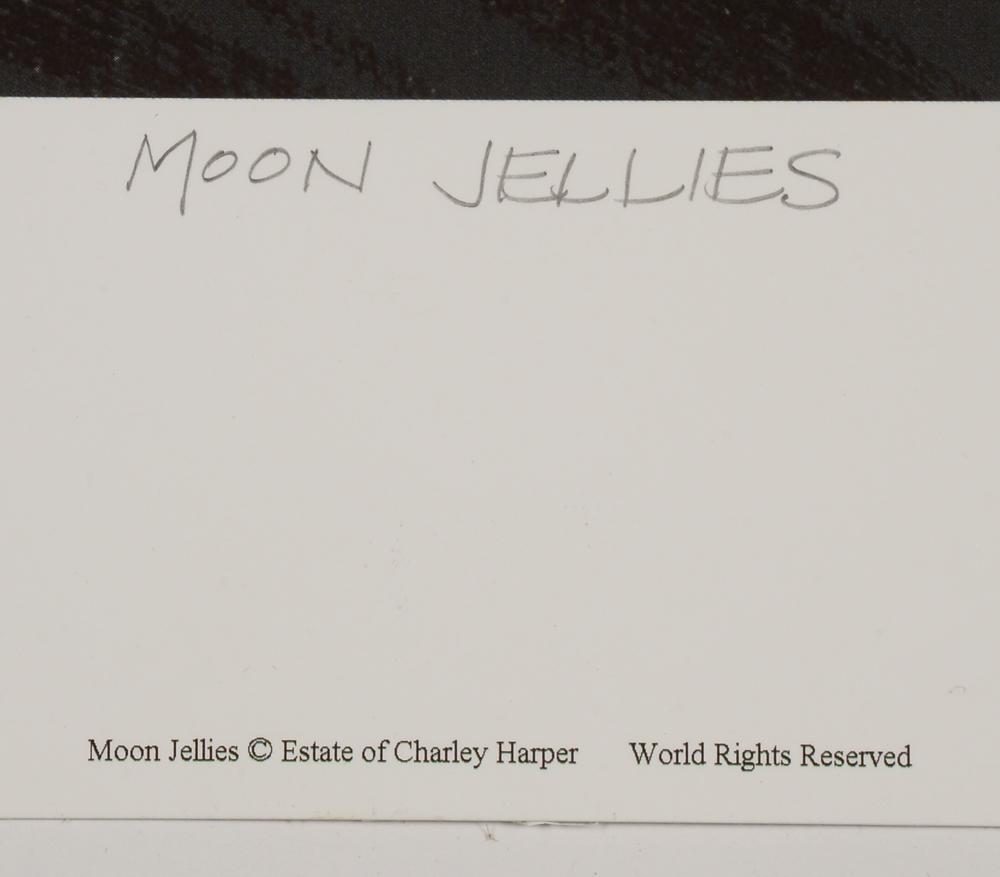 Charley Harper Glow-in-the-Dark Offset Lithograph "Moon Jellies"