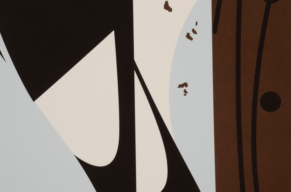 Charley Harper Offset Lithograph "Headbanger"