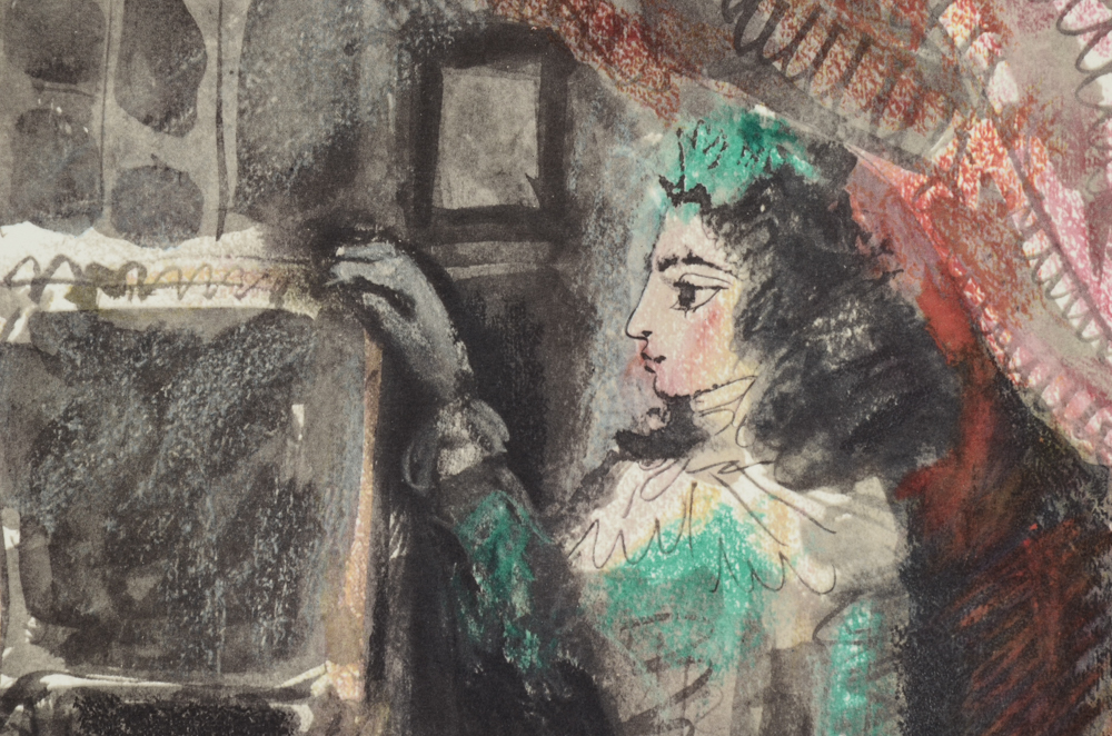 Offset Lithograph after Pablo Picasso from "Toros y Toreros" Folio