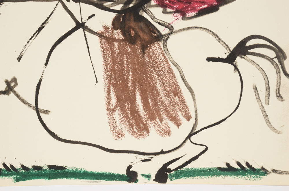 Offset Lithograph after Pablo Picasso from "Toros y Toreros" Folio