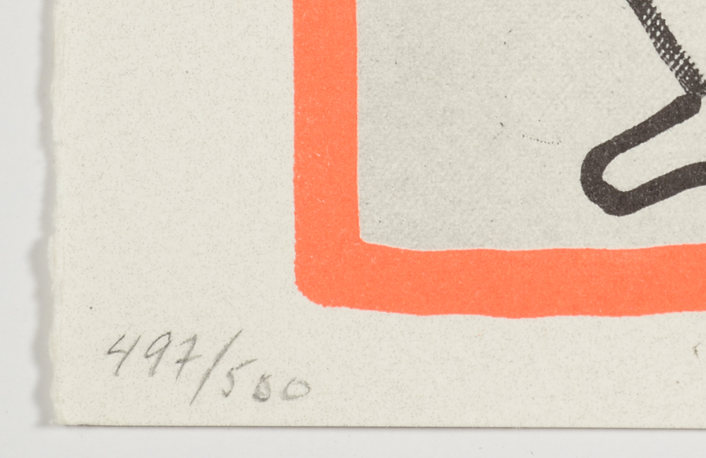 Keith Haring Limited Edition Print from "Against All Odds: 20 Drawings"