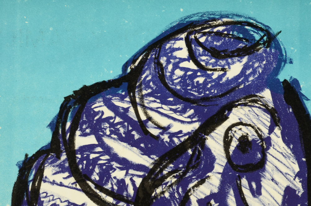 Karel Appel Limited Edition Lithograph from "One Cent Life" Portfolio