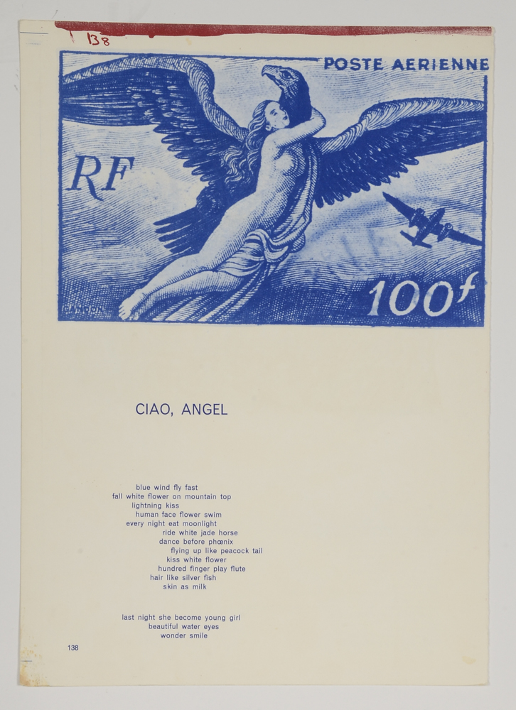 Claes Oldenburg Signed Lithograph "Slice of Cake" from the "One Cent Life" Portfolio