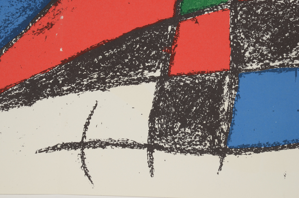 Joan Miró Hand-Pulled Lithograph from "LITHOGRAPHS II"