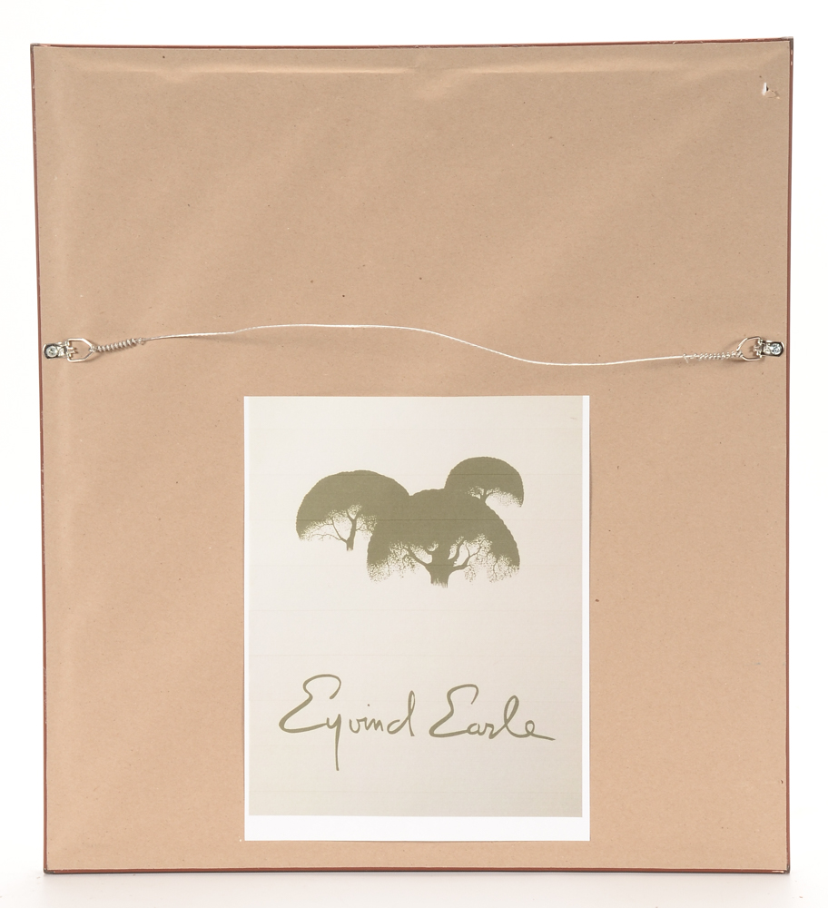 Eyvind Earle Signed Limited Edition Serigraph "Big Sur and Branch"