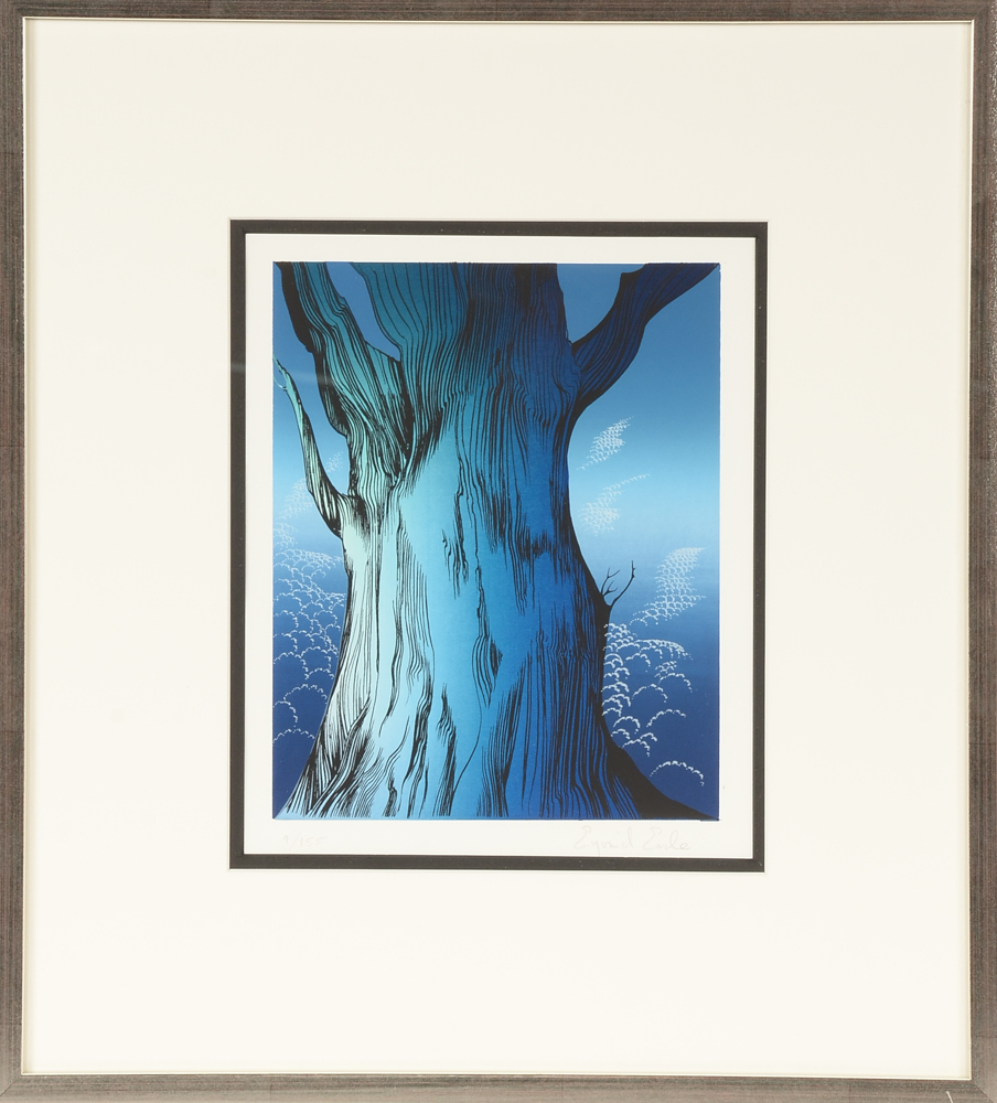 Eyvind Earle Signed Limited Edition Serigraph "Eucalyptus"