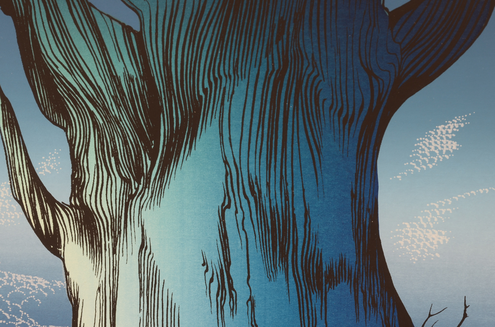 Eyvind Earle Signed Limited Edition Serigraph "Eucalyptus"