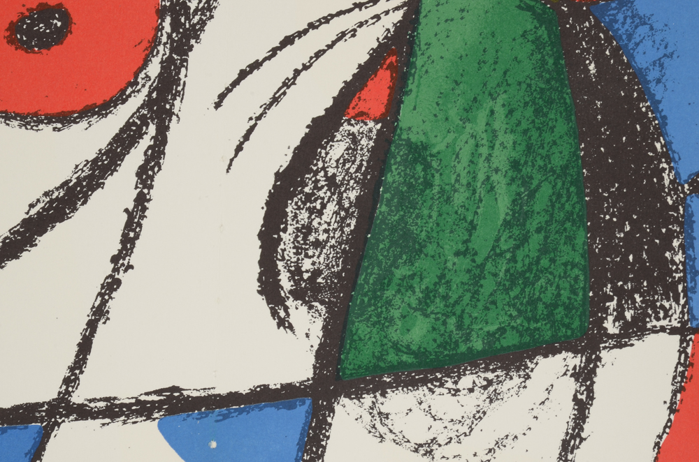 Joan Miró Hand-Pulled Lithograph from "LITHOGRAPHS II"