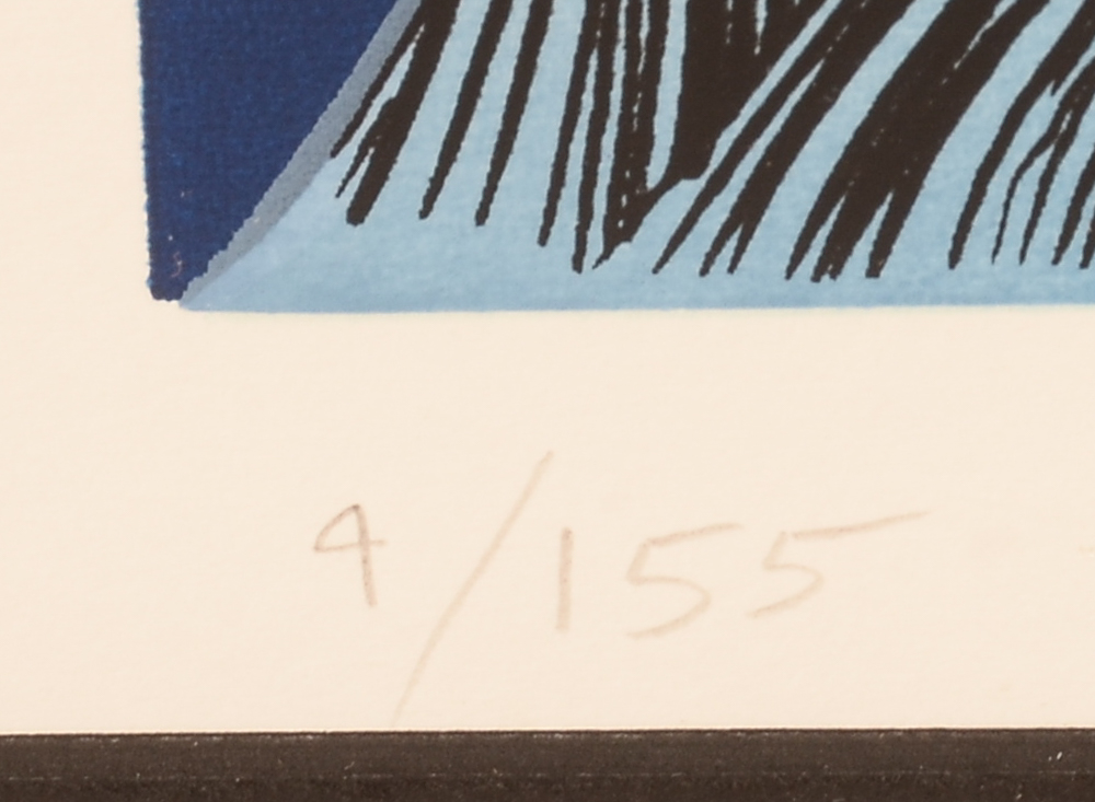 Eyvind Earle Signed Limited Edition Serigraph "Eucalyptus"