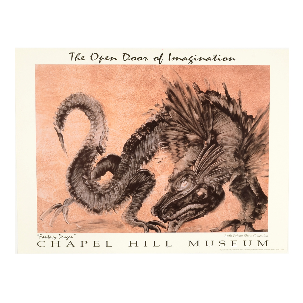 Ruth Faison Shaw 1999 Exhibition Poster