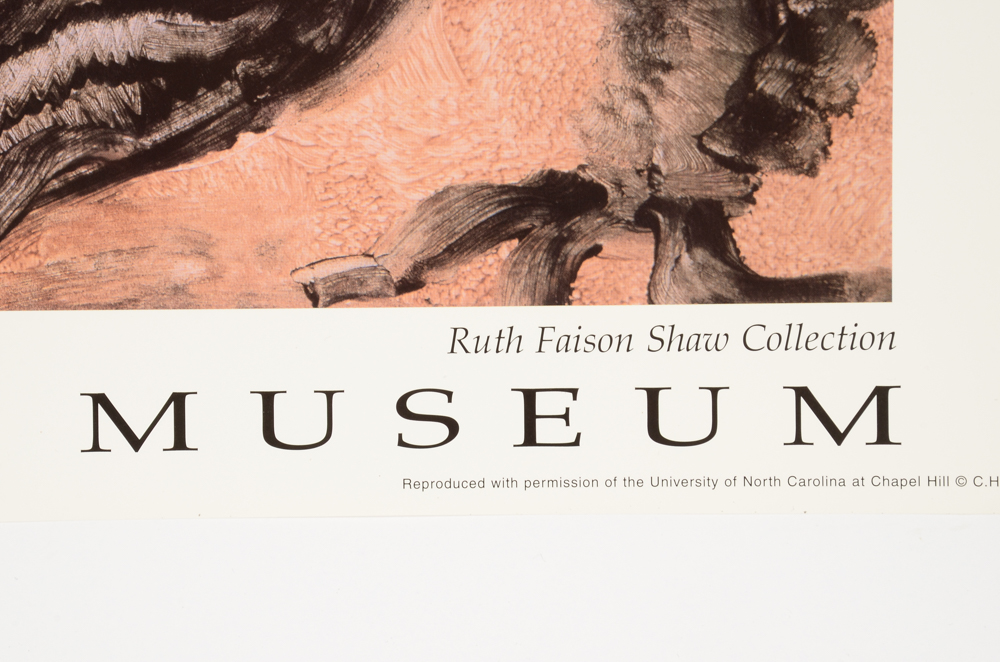 Ruth Faison Shaw 1999 Exhibition Poster
