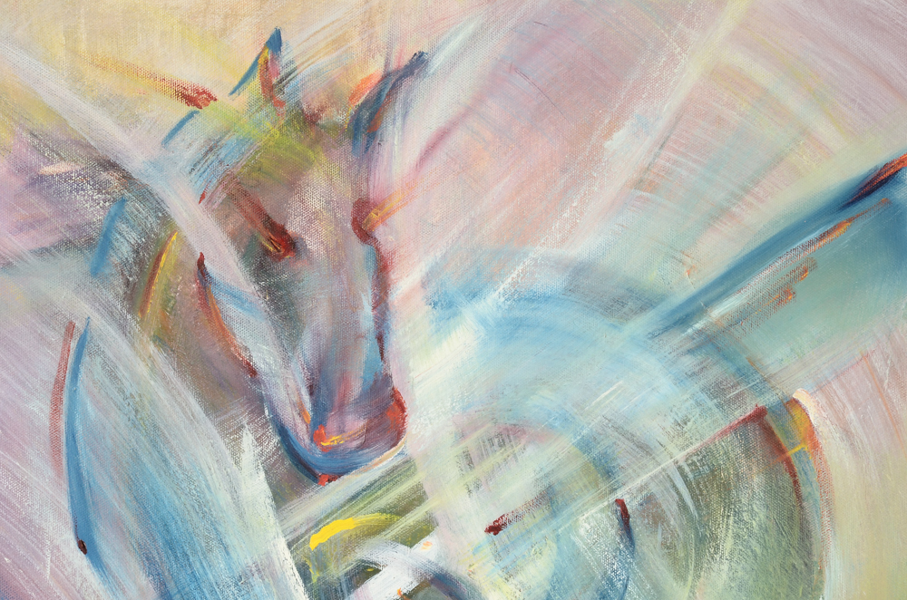 Husidio John Tempest Original Oil Painting on Canvas