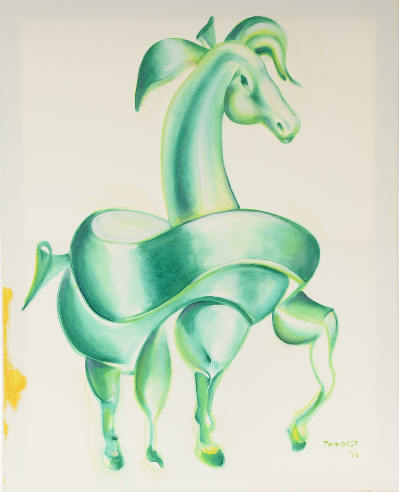 Husidio John Tempest Original Oil Painting on Canvas