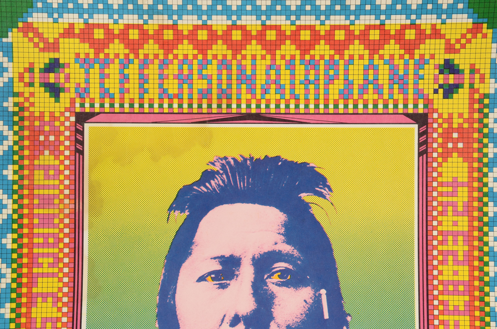 John Van Hamersveld Signed Jefferson Airplane Concert Poster