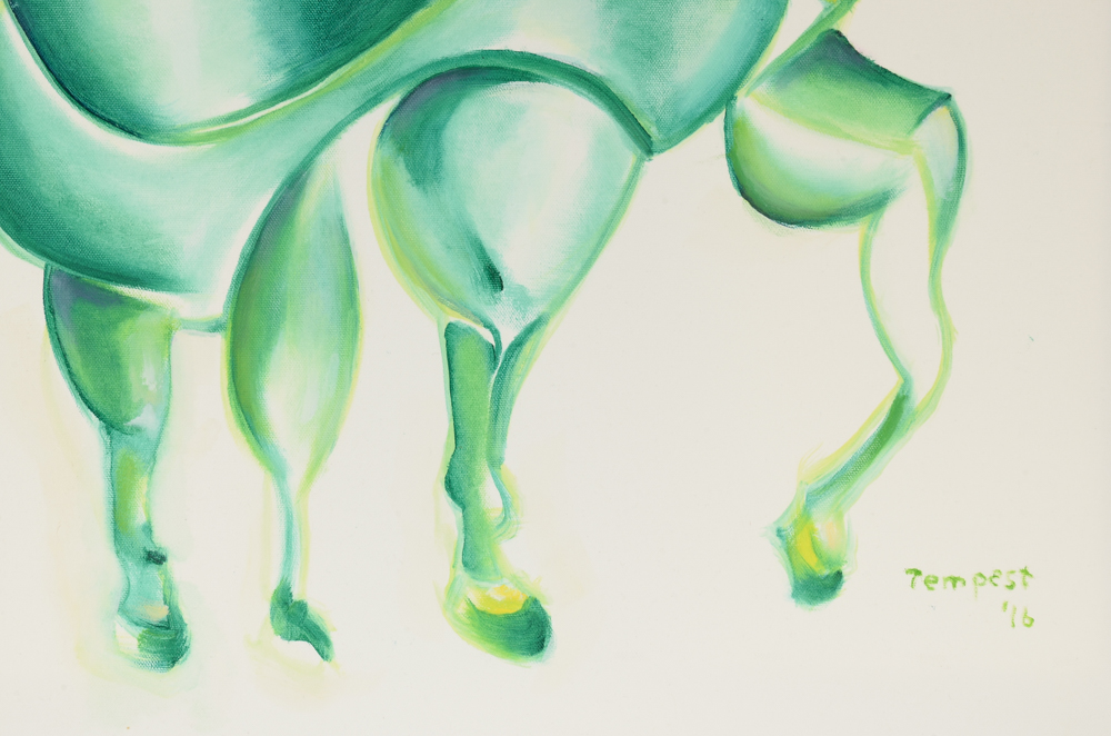 Husidio John Tempest Original Oil Painting on Canvas