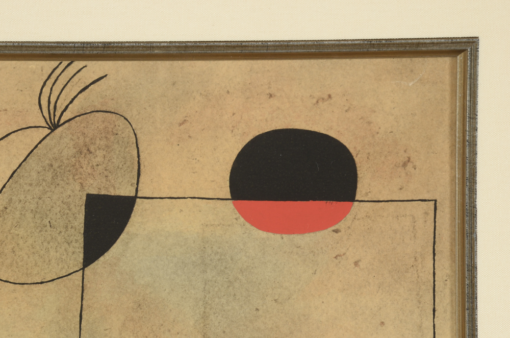 Joan Miró "Femmes sur la Plage" Pochoir from Original 1959 Portfolio "Constellations: A Suite of Twenty-Two Pochoirs"