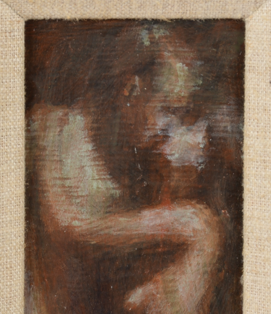 Richard Allan George Attributed Original Oil Painting on Board