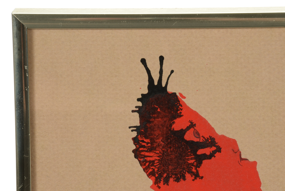 Jan Knoop Original 1989 Mixed Media Painting "Twogether"